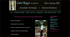 Desktop Screenshot of carolboggs.com
